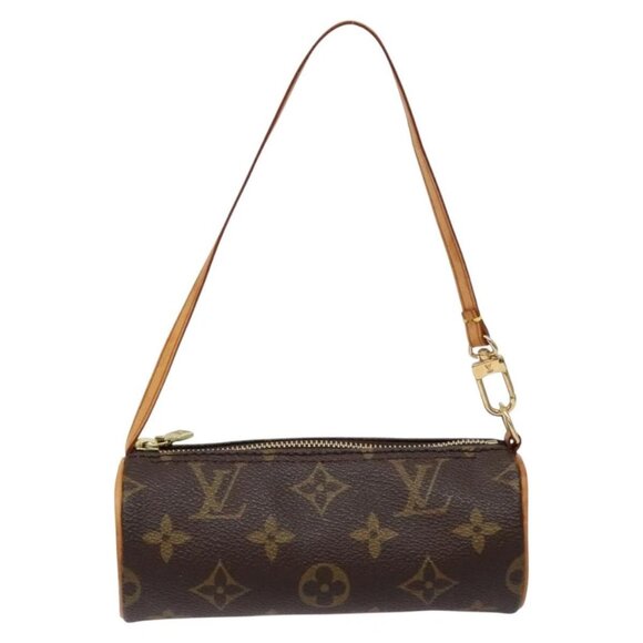 LOUIS VUITTON Monogram Papillon Pouch LV Auth - Picture 12 of 16